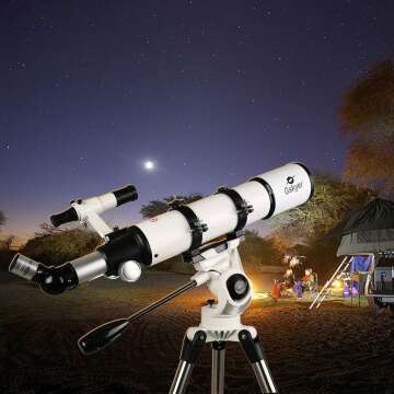 Gskyer 600x90mm Refractor Telescope for All Ages