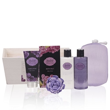 Lavender Spa Gift Basket - Luxurious Bath and Body Essentials