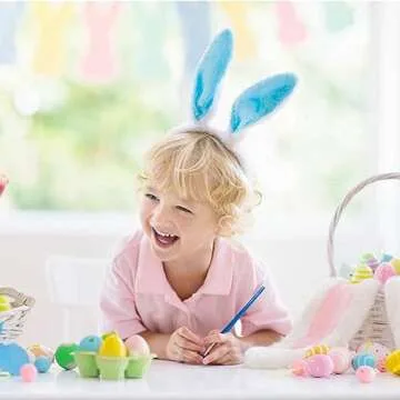 SallyFashion 8Pcs Wooden Faux Fake Eggs for Crafts and Play