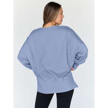 Trendy Queen Oversized Sweatshirt for Women & Teens