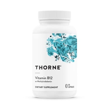 THORNE Methyl-B12 - Support Heart & Nerve Health, Sleep Quality, 60 Capsules
