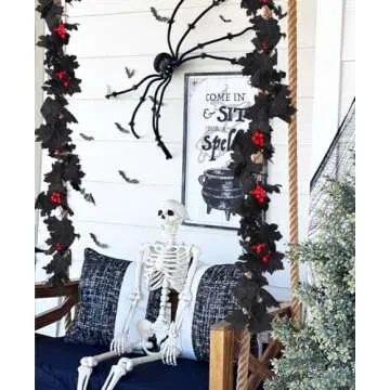 YQLMTT Autumn Maple Garland for Decor and Celebrations