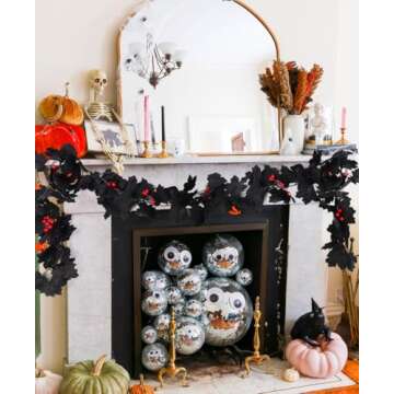 YQLMTT Autumn Maple Garland for Decor and Celebrations