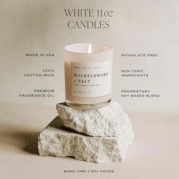 Sweet Water Decor Palo Santo Patchouli Candle - 50+ Hour Burn