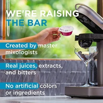 The Classic Collection Capsules, Variety Pack of 6 for Bartesian Premium Cocktail Maker (55524)