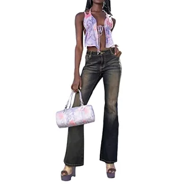 Stylish Ttrdeytl Women Twist Knot Knit Bandeau Top for Summer