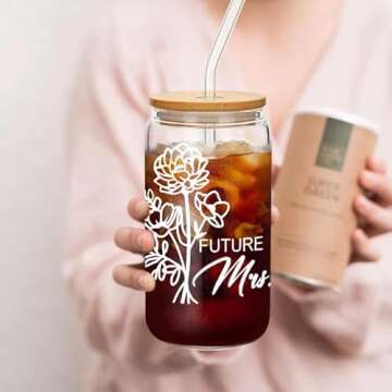 AYERMOYO Bride to Be Glass - Perfect Engagement Gift