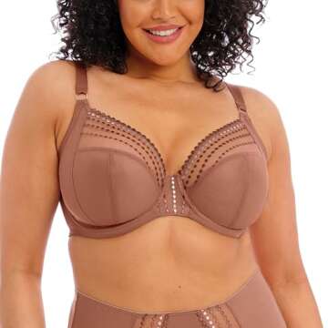 Elomi Matilda Plunge Bra for Larger Busts - Style & Support