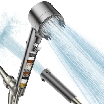 PWERAN High-Pressure Filtered Shower Head with Handheld - Ultimate Shower Experience