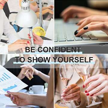 JOSLOVE Electric Nail Drill with Nail Lamp, 35000RPM Rechargeable Portable Electric Nail File for Home Salon Manicure Pedicure White