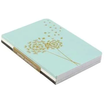 Dandelion Wishes Jotter Notebooks (set of 3)