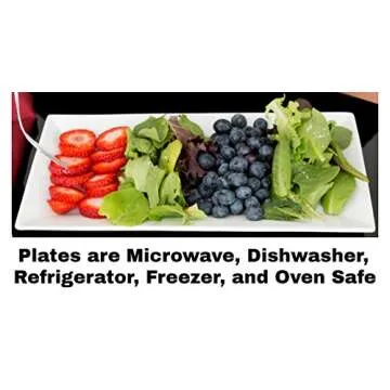 Partito Bella 3 Tier Plate Rack with Swiveling Stand and Platters