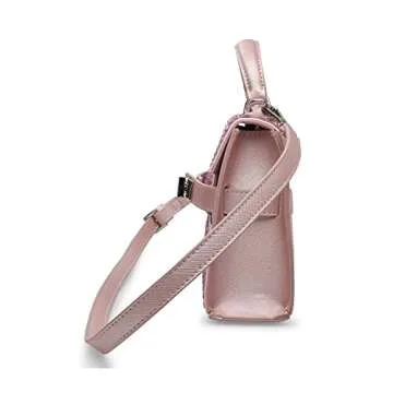 Steve Madden womens Steve Madden DIGNITY Rhinestone Crossbody, Pink, One Size US