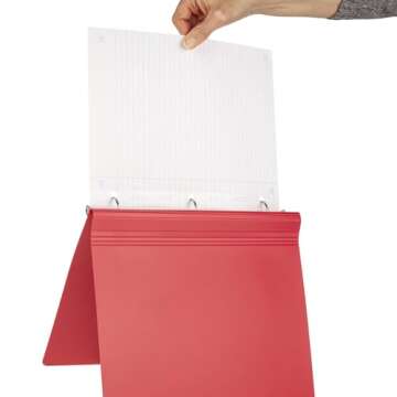 Five Star Loose Leaf Paper Plus Study App, Notebook Paper, Wide Ruled Filler Paper, Reinforced, Fights Ink Bleed, 8 x 10.5, 80 Sheets (150002)