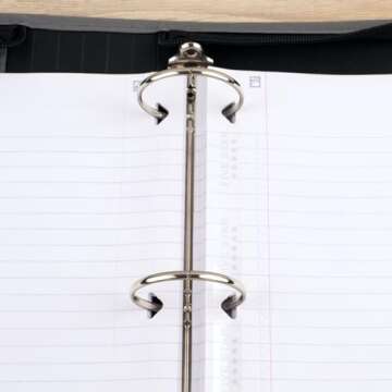 Five Star Loose Leaf Paper Plus Study App, Notebook Paper, Wide Ruled Filler Paper, Reinforced, Fights Ink Bleed, 8 x 10.5, 80 Sheets (150002)