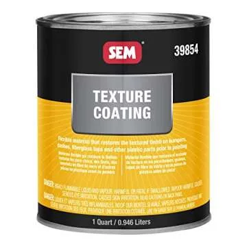 SEM 39854 Black Texture Coating Aerosol - 1 Quart for Durable Finishes