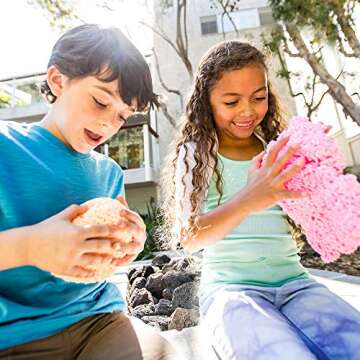 Educational Insights Playfoam Classic & Glow in the Dark Jumbo Pod, Set of 12, Fidget, Sensory Toy, ...