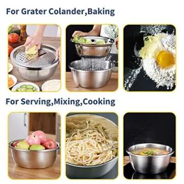 Multifunctional 7-in-1 Kitchen Set - Durable & Easy to Store