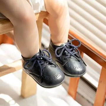 Stylish Oxford Shoes for Infants and Toddlers - Ohsofy