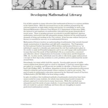 Strategies for Implementing Guided Math - Successfully Implement the 7 Elements of Guided Math in K-8th Grade Classrooms - Includes Digital resources, Sample lessons and Activities
