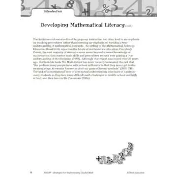 Strategies for Implementing Guided Math - Successfully Implement the 7 Elements of Guided Math in K-8th Grade Classrooms - Includes Digital resources, Sample lessons and Activities