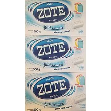 Jabon Zote Blanco Laundry Flakes - Eco-Friendly Stain Remover