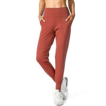G Gradual Women's High-Waisted Joggers with Pockets