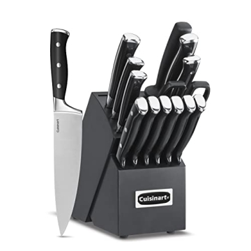 Cuisinart 15-Piece Knife Set - High Carbon Steel