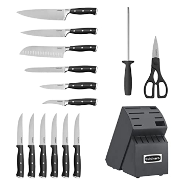 Cuisinart 15-Piece Knife Set - High Carbon Steel