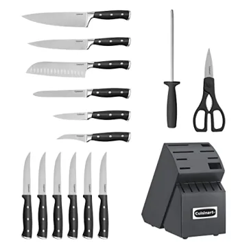 Cuisinart 15-Piece Knife Set - High Carbon Steel