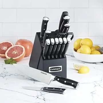 Cuisinart 15-Piece Knife Set - High Carbon Steel