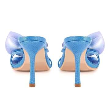 Stylish Floral Slip On Mule Sandals for Weddings