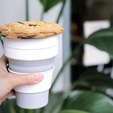 Stojo Collapsible Travel Mug | Eco-Friendly & Portable 16oz