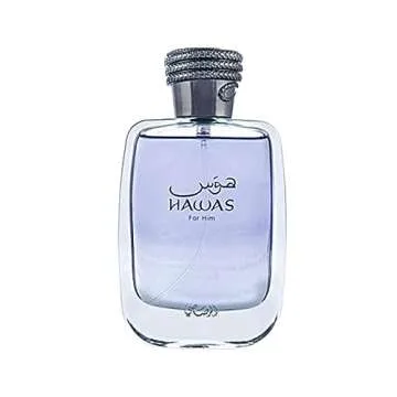 RASASI Hawas For Men - Eau de Parfum Spray 100ML (3.4 Oz), Premium Arabian Perfume for Men, A Signat...