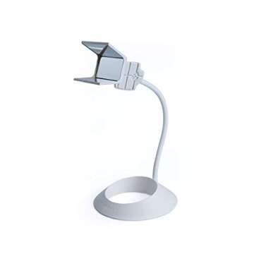 GoodJanes Kiss My Lash - False Eyelash and Makeup Tri-Fold Hands-Free Mirror with Adjustable Stand Perfect for Eyelash Extensions