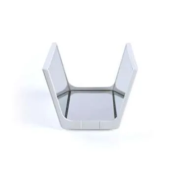 GoodJanes Kiss My Lash - False Eyelash and Makeup Tri-Fold Hands-Free Mirror with Adjustable Stand Perfect for Eyelash Extensions