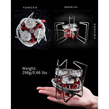 Bulin 5800W Ultralight Windproof Camping Gas Stove for All