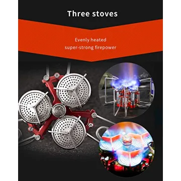 Bulin 5800W Ultralight Windproof Camping Gas Stove for All