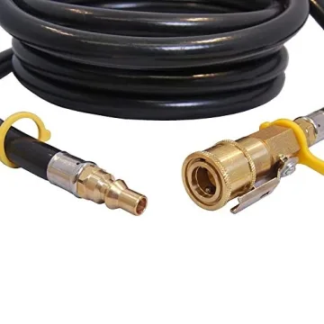 KIBOW 10Ft Low Pressure Propane Hose for RV Use