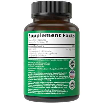 Advanced 3 in 1 Magnesium Complex - Vegan Supplement