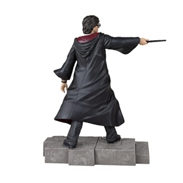 Collectible Harry Potter Figure with Scenic Backdrop