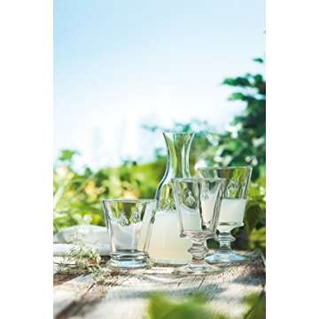 La Rochere Napoleon Bee Stemmed Wine Glass Set of 6 – Vintage Wine Glasses – La Rochere Bee Glassware Sets (9 oz)