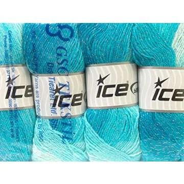 Ice Yarns Magic Glitz Yarn Set - Vibrant & Sparkly