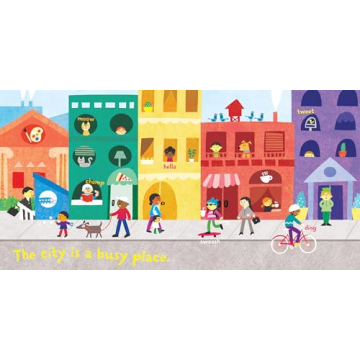 Indestructibles Busy City Book Durable Interactive Fun