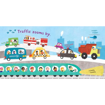 Indestructibles Busy City Book Durable Interactive Fun