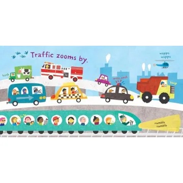 Indestructibles Busy City Book Durable Interactive Fun