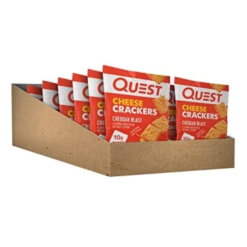 Quest Nutrition Cheese Crackers Cheddar Blast 10g Protein