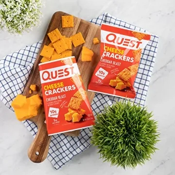 Quest Nutrition Cheese Crackers Cheddar Blast 10g Protein