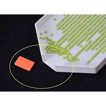 8Pcs Plastic Bead Sorting Trays for DIY Crafting