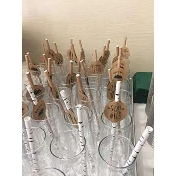 Rustic Mountain Baby Shower Stickers / 8 Adventure Birthday Party Designs / 1.5" Gender Neutral Little One Labels / 500 Party Favor Labels/Made in The USA